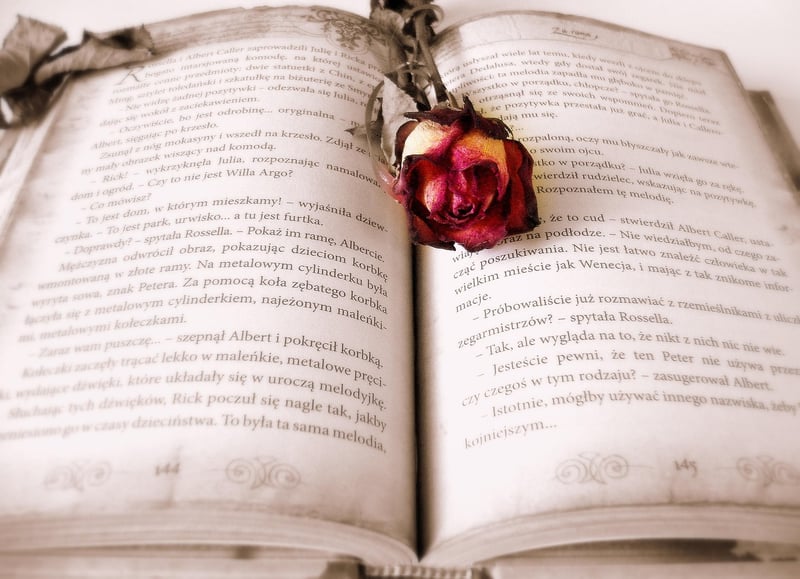 Book and Glasses